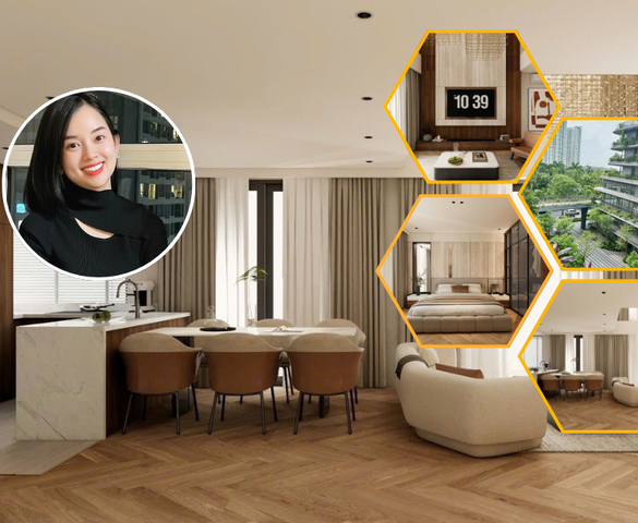 Căn hộ thông tầng giữa lòng thành phố của bà mẹ 2 con: Sang chảnh nhưng không kém phần ấm cúng, chỉ nhìn view bếp đã thấy đắt giá