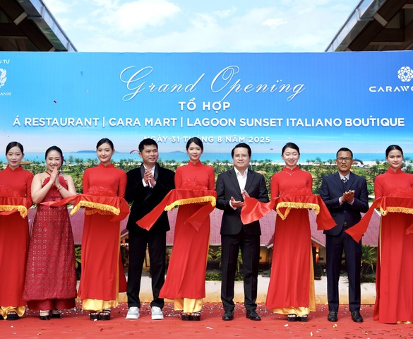 CaraWorld khai trương Tổ hợp ẩm thực và siêu thị