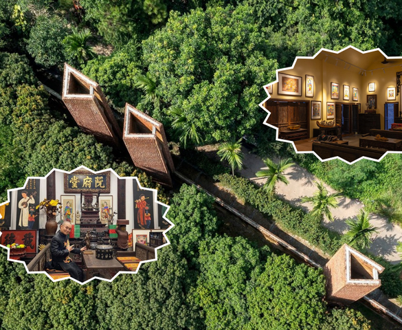 Không gian đậm phong cách Đạo Mẫu bên trong căn biệt phủ lọt TOP 14 kiến trúc hay nhất thế giới của ‘vua hài đất Bắc’