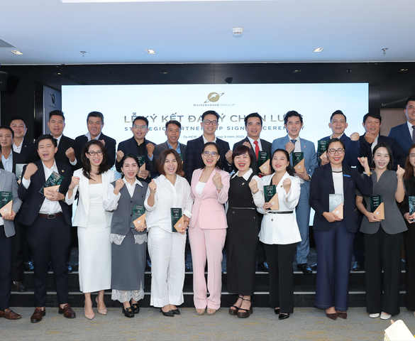 Sunshine Group ký kết hợp tác đại lý phân phối chiến lược cho các dự án tại miền Nam