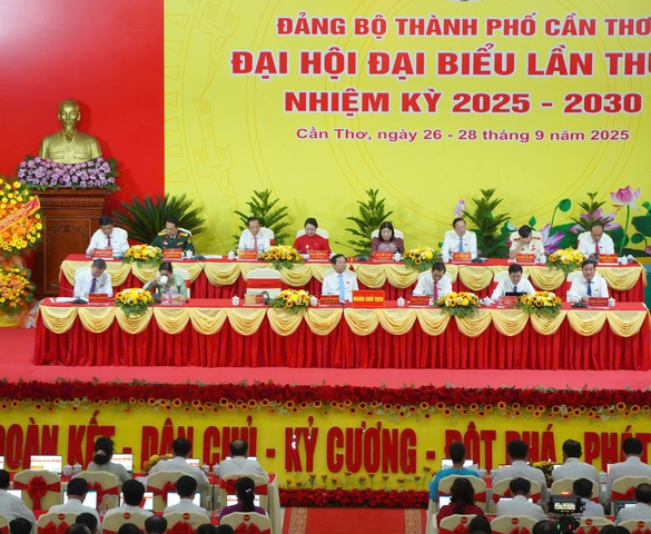 Đại hội đại biểu Đảng bộ TP. Cần Thơ lần thứ I, nhiệm kỳ 2025 - 2030 diễn ra phiên họp trù bị