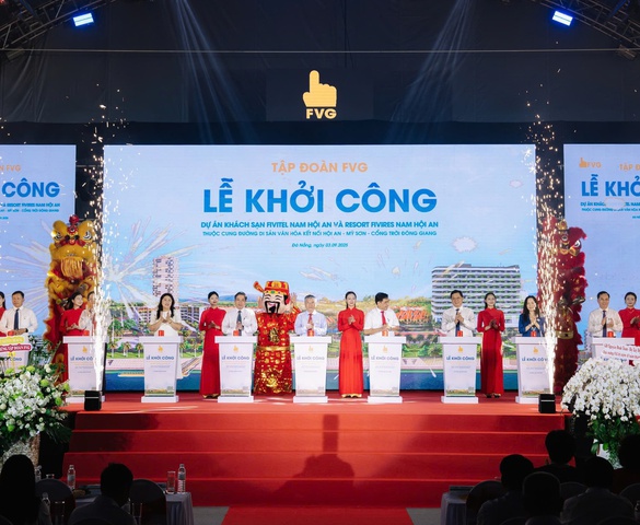 Tập đoàn FVG khởi công khách sạn Fivitel và Resort Fivires Nam Hội An