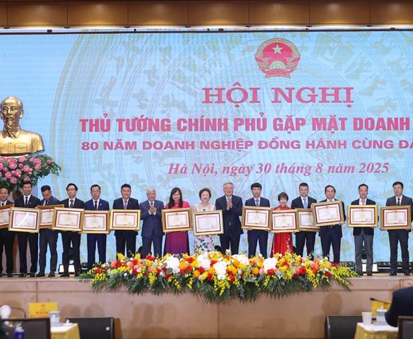 Tập đoàn BRG vinh dự nhận Bằng khen của Thủ tướng Chính phủ
