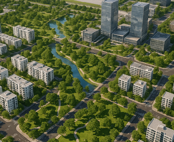 Việt Nam sắp có khu đô thị sân bay tầm cỡ quốc tế, quy mô gần 13.000ha, tọa lạc ngay gần sân bay lớn thứ 2 cả nước