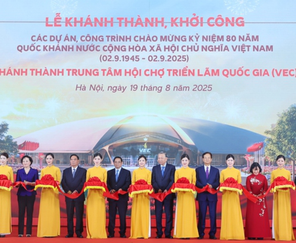 Tổ chức khánh thành, khởi công trực tuyến đồng thời các công trình lớn chào mừng Đại hội đại biểu toàn quốc lần thứ XIV của Đảng