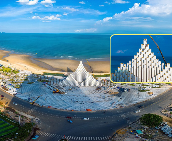 Bãi biển sôi động nhất miền Nam chính thức khánh thành công trình biểu tượng do nhân tài châu Âu thiết kế