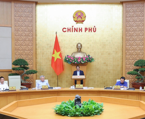 Thủ tướng Phạm Minh Chính chủ trì phiên họp Chính phủ tháng 8/2025
