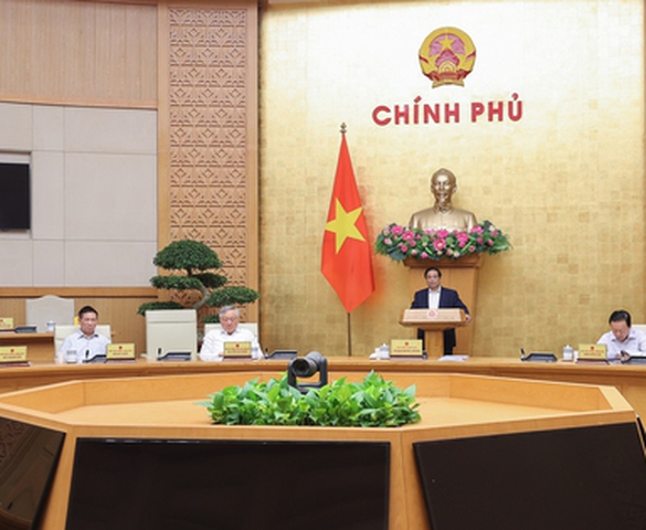 Thủ tướng Phạm Minh Chính chủ trì Phiên họp Chính phủ chuyên đề xây dựng pháp luật tháng 9/2025