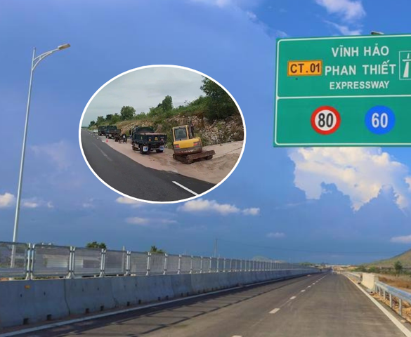 Tuyến cao tốc gần 11.000 tỷ mới khai thác 3 năm bất ngờ gặp sự cố