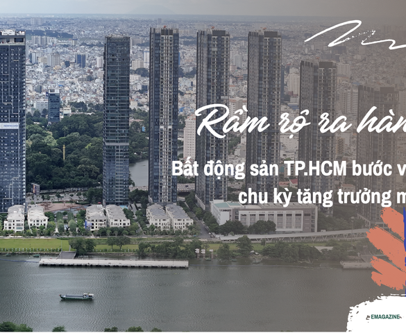 Rầm rộ ra hàng, bất động sản TP.HCM bước vào chu kỳ tăng trưởng mới