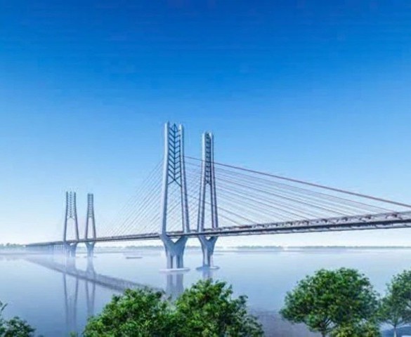 Đề xuất mới nhất tại dự án cầu dây văng dài hơn 17km kết nối 2 tỉnh thành vùng Đồng bằng sông Cửu Long