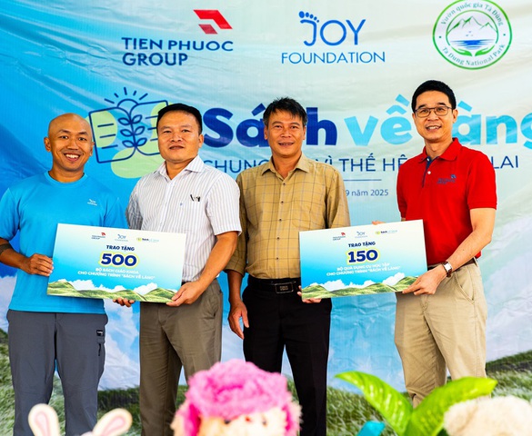Tiến Phước Group tiếp sức đến trường cho hàng trăm học sinh vùng sâu Tây Nguyên