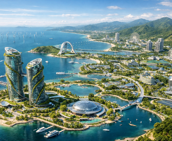 Việt Nam sắp có đô thị sinh thái thông minh kiểu mẫu tầm châu Á, tọa lạc tại tỉnh có đường bờ biển dài nhất cả nước