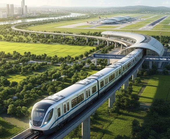 Nhà thầu Trung Quốc muốn làm tuyến đường sắt kết nối 2 sân bay lớn nhất Việt Nam