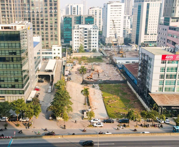 Hà Nội: Cận cảnh khu đất làm trụ sở làm việc số 9 Phạm Hùng được chuyển đổi xây căn hộ, khách sạn