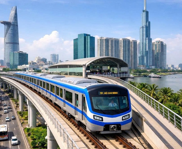 4 năm nữa, thành phố đông dân nhất Việt Nam dự kiến hoàn thành 6 tuyến metro dài gần 190km