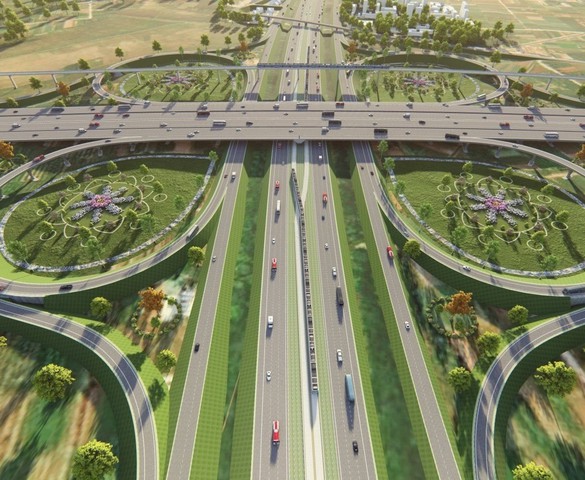 Tuyến vành đai hơn 85.000 tỷ đi qua 3 tỉnh, thành phía Bắc vừa đạt cột mốc mới