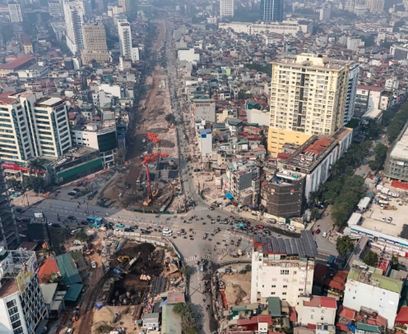 Hôm nay, chính thức thông xe tuyến đường đường vành đai ‘đắt nhất hành tinh’ ở trung tâm Hà Nội
