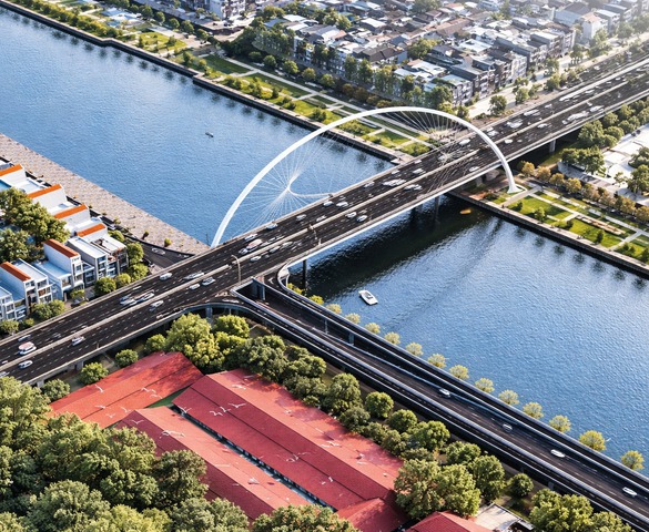 Mới nhất về dự án cầu đường hơn 6.300 tỷ được ví như trục giao thông hướng tâm chiến lược tại TP giàu nhất Việt Nam