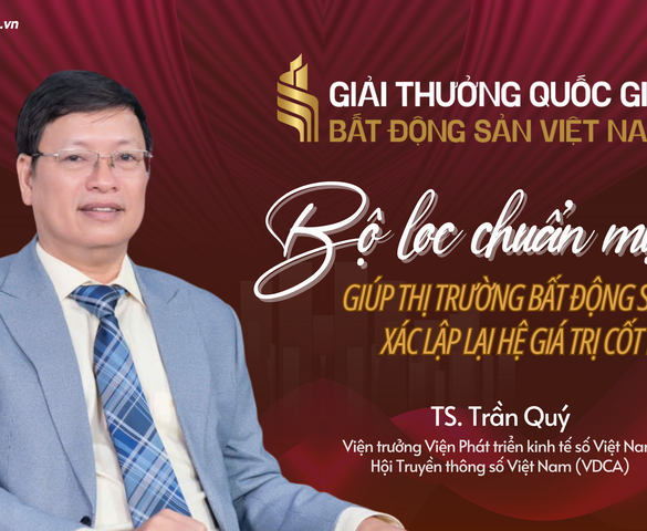Viện trưởng VIDE: "Giải thưởng Quốc gia Bất động sản Việt Nam lần thứ II là "đòn bẩy" góp phần tăng tính minh bạch và nuôi dưỡng động lực đổi mới sáng tạo toàn ngành"