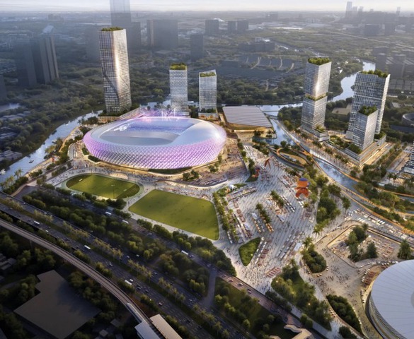 Việt Nam sắp có sân vận động sánh ngang với 'thánh địa thể thao' Tổ Chim của Trung Quốc