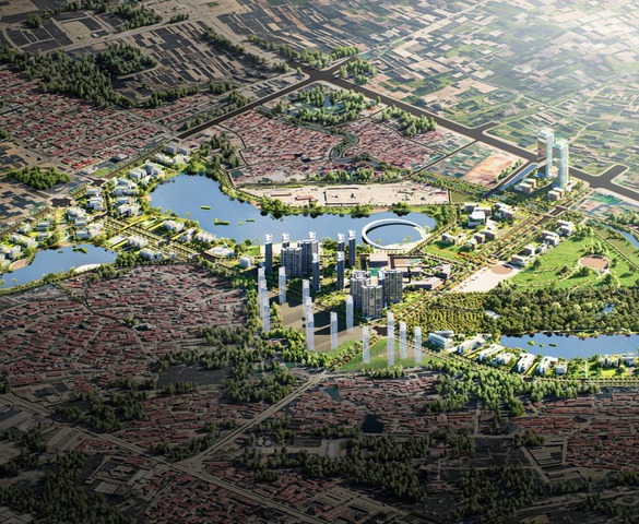 Hà Nội chính thức khởi công siêu dự án công viên công nghệ số hơn 50.000 tỷ đồng