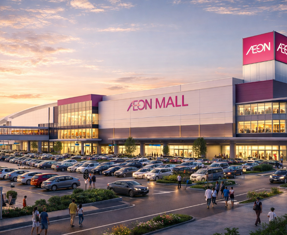 Chỉ vài tuần nữa, sẽ khởi công TTTM Aeon Mall 26.000m2 tại tỉnh sẽ là TP tương lai của Việt Nam