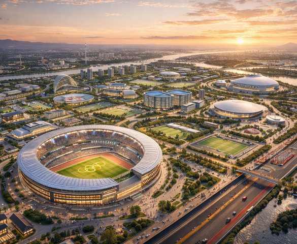 Việt Nam sắp có thêm khu đô thị thể thao Olympic, quy mô 3.400ha, tọa lạc tại thành phố lớn thứ 3 cả nước