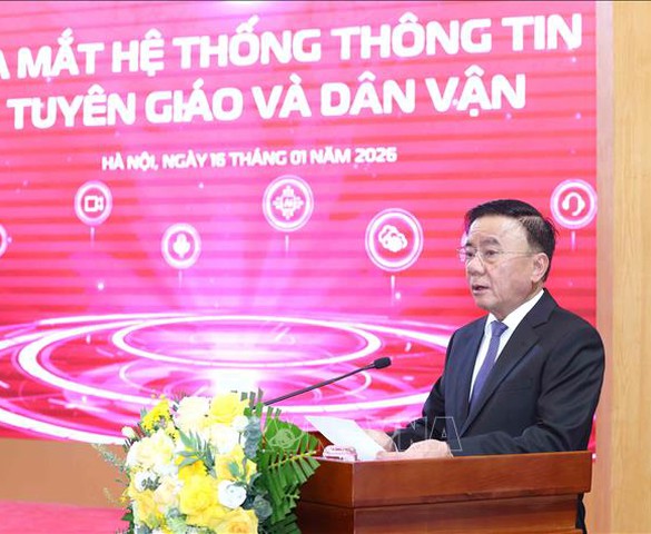 Bài phát biểu của Thường trực Ban Bí thư tại Lễ ra mắt ứng dụng di động Tuyên giáo và Dân vận