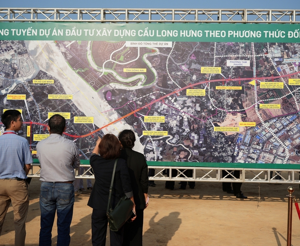 TP. Hồ Chí Minh: Dự án cầu Cát Lái, cầu Long Hưng chưa giải phóng được mặt bằng