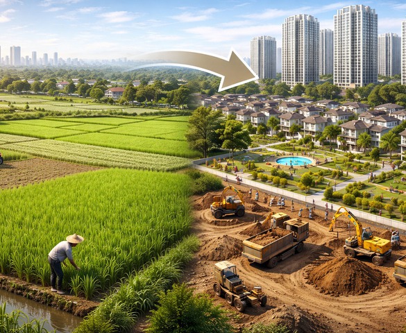 Kể từ nay, những loại đất này sẽ được chuyển mục đích sử dụng