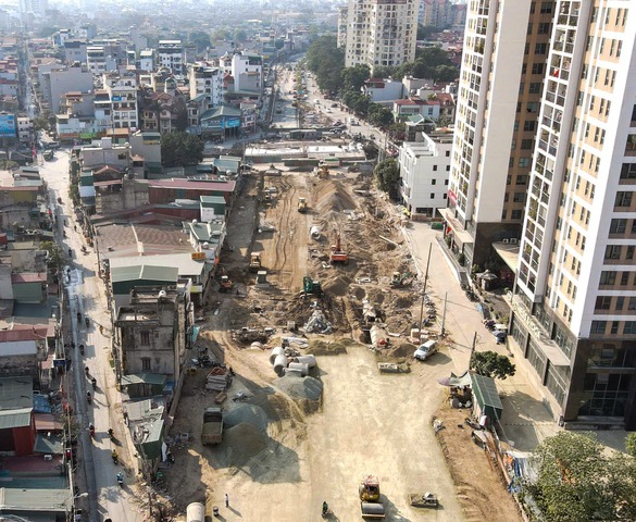 Chỉ ít ngày nữa, chính thức thông xe một đoạn Quốc lộ qua Thủ đô sau 5 năm ‘đứng hình’