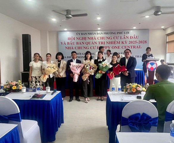 Vạn Xuân Group hoàn thành bầu Ban Quản trị và bàn giao kinh phí bảo trì dự án Happy One Central