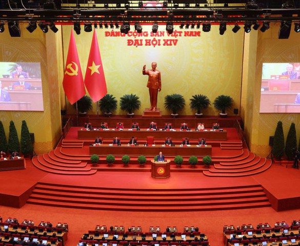Thông báo điện mừng Đại hội đại biểu toàn quốc lần thứ XIV của Đảng