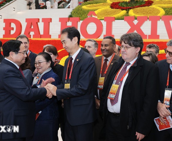 Toàn cảnh lễ Bế mạc Đại hội lần thứ XIV của Đảng Cộng sản Việt Nam