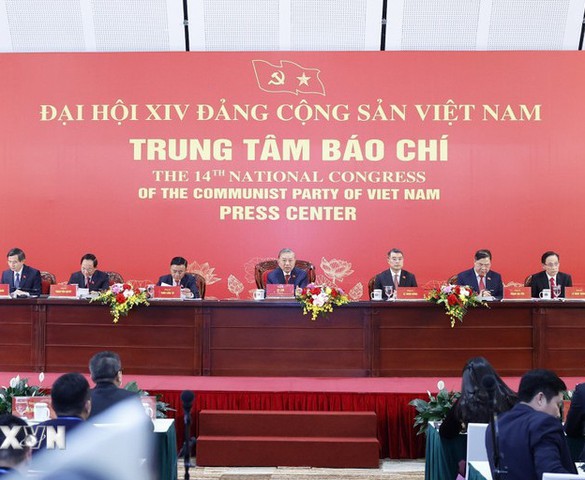 Tổng Bí thư Tô Lâm chủ trì họp báo quốc tế công bố kết quả Đại hội XIV của Đảng