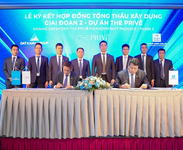 Đất Xanh bắt tay nhà thầu hàng đầu thế giới, áp dụng chuẩn xây dựng toàn cầu vào The Privé
