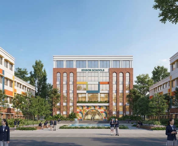 Đại đô thị Eco Retreat: Động thổ trường Phổ thông liên cấp Edison quy mô 3600 học sinh