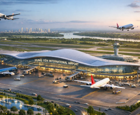 Việt Nam sẽ có thêm sân bay quốc tế mới, cách Nội Bài khoảng 60km, tọa lạc tại tỉnh nhỏ nhất cả nước