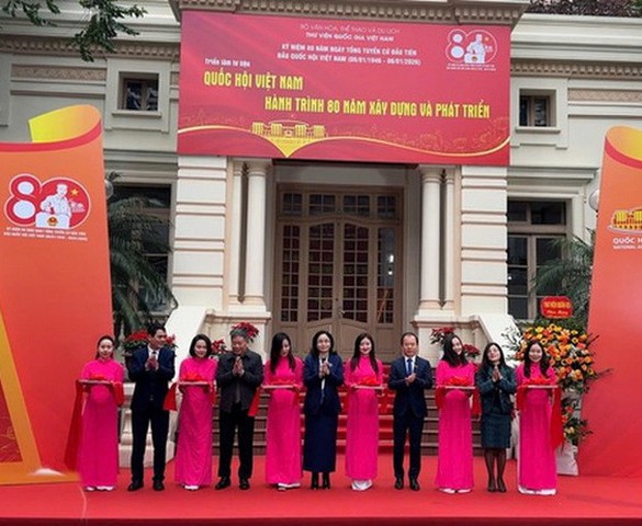 Triển lãm "Quốc hội Việt Nam - Hành trình 80 năm xây dựng và phát triển"