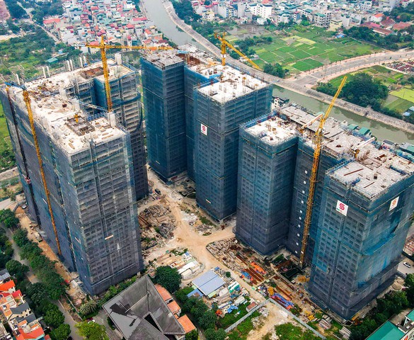 Cận cảnh chung cư Hanoi Melody Residences ở Linh Đàm