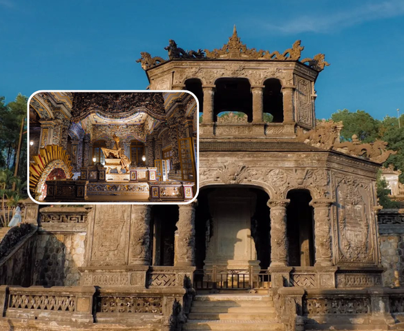 Công trình an táng của vị hoàng đế thứ 12 triều Nguyễn: Xây suốt 11 năm, kiến trúc Đông Tây độc bản giữa cố đô Huế