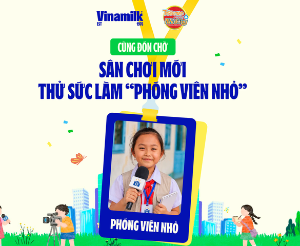 Cuộc thi “Chúng em làm phóng viên nhỏ” 2026 chính thức nhận bài từ ngày 1/10