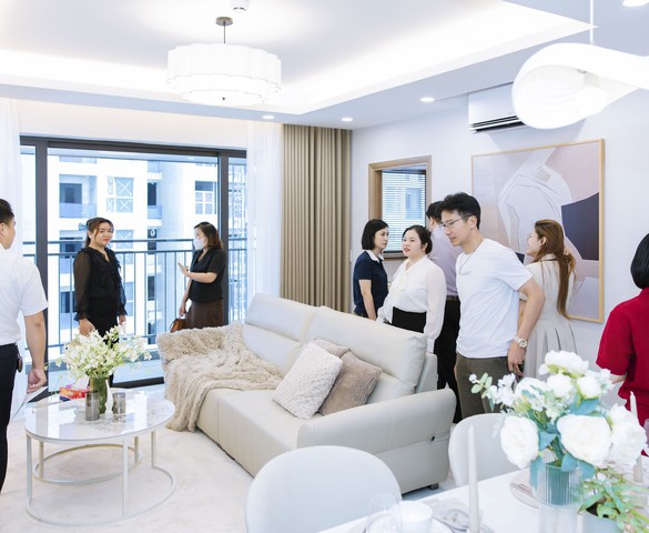 Gem Park: Toà Hera chính thức mở cửa 2 căn hộ mẫu thực tế