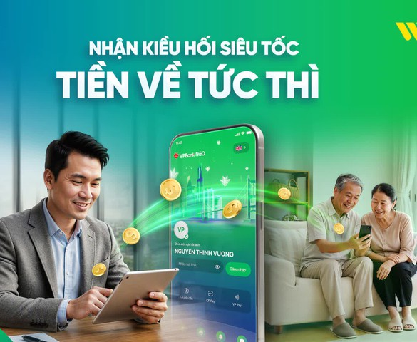 Kiều hối siêu tốc, tiền về tài khoản tức thì với dịch vụ mới từ VPBank và Western Union