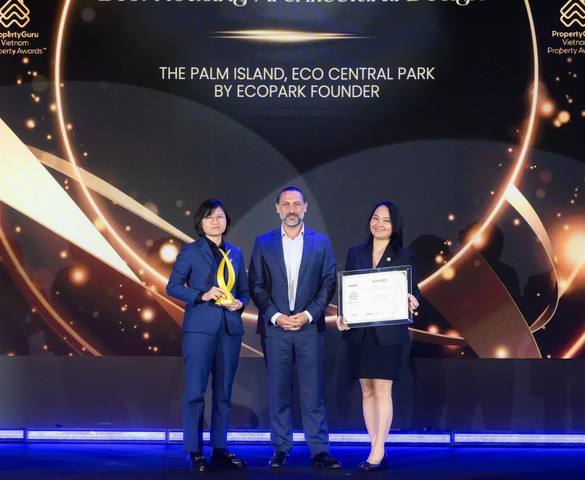 Nhà sáng lập Ecopark nhận cơn mưa giải thưởng tại PropertyGuru 2026