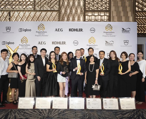 CapitaLand Development đạt 7 hạng mục chiến thắng tại Giải thưởng Bất động sản PropertyGuru Việt Nam 2026