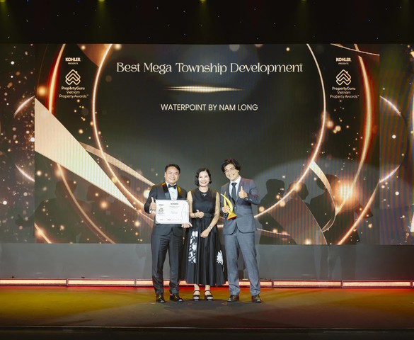 Waterpoint vừa được xướng tên tại PropertyGuru Vietnam Property Awards 2026: Khi tầm nhìn quy hoạch hóa thành sức sống thực