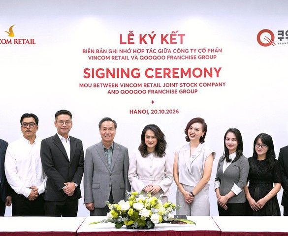 Vincom Retail bắt tay “ông lớn” QooQoo Premium Buffet Hàn Quốc
