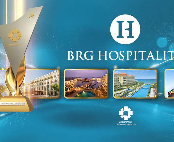 BRG Hospitality giữ vững vị thế Thương hiệu Quốc gia với 4 kỳ vinh danh liên tiếp